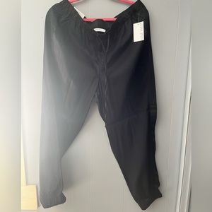 Black joggers with pockets